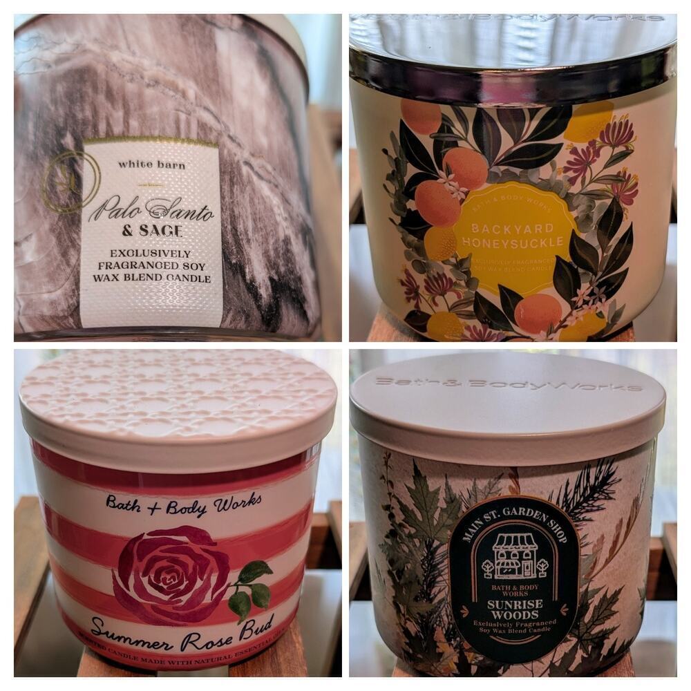 NEW Bath & Body Works, White Barn, 3-Wick, 14.5 oz Candle ~YOU CHOOSE THE SCENT! - Picture 1 of 5